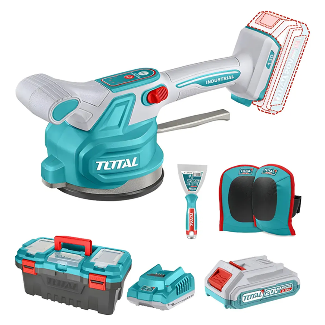 Ventosa Niveladora Ceramica Vibradora 20v + Acc. Total 1