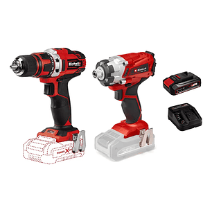 Taladro Atornillador + Atornillador Impacto 18v Einhell Unico