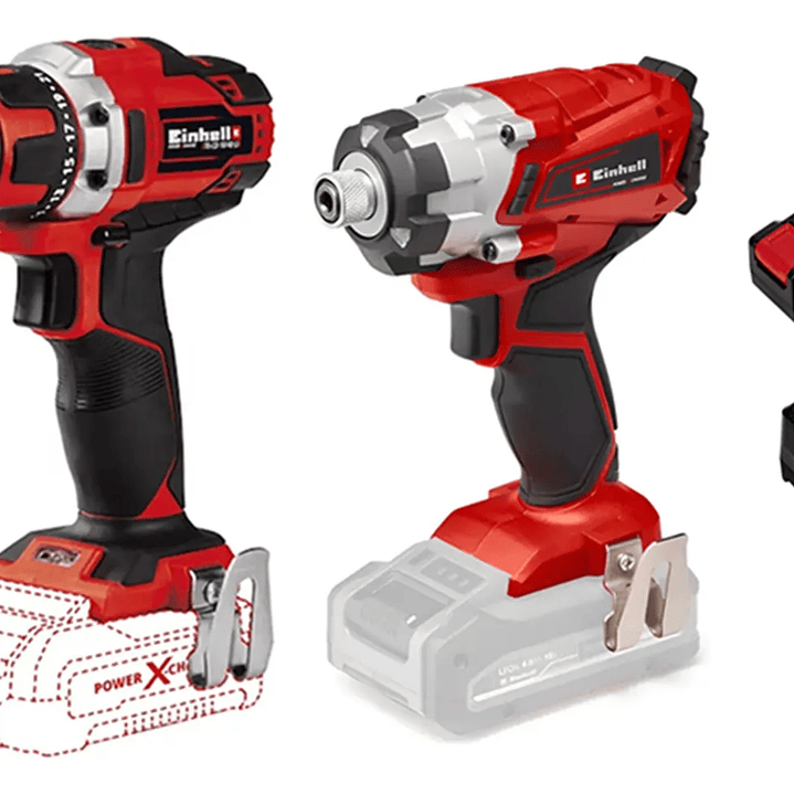 Taladro Atornillador + Atornillador Impacto 18v Einhell Unico 1