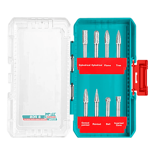 Limas Rotativas Fresa Brocas 8 Piezas Total Tacsdl10801