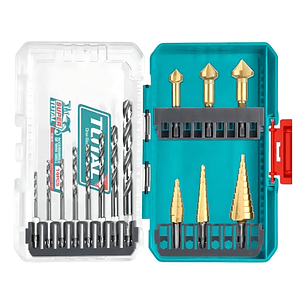 Kit Set De Brocas Escalonada 14 Piezas Total Tacsdl61401