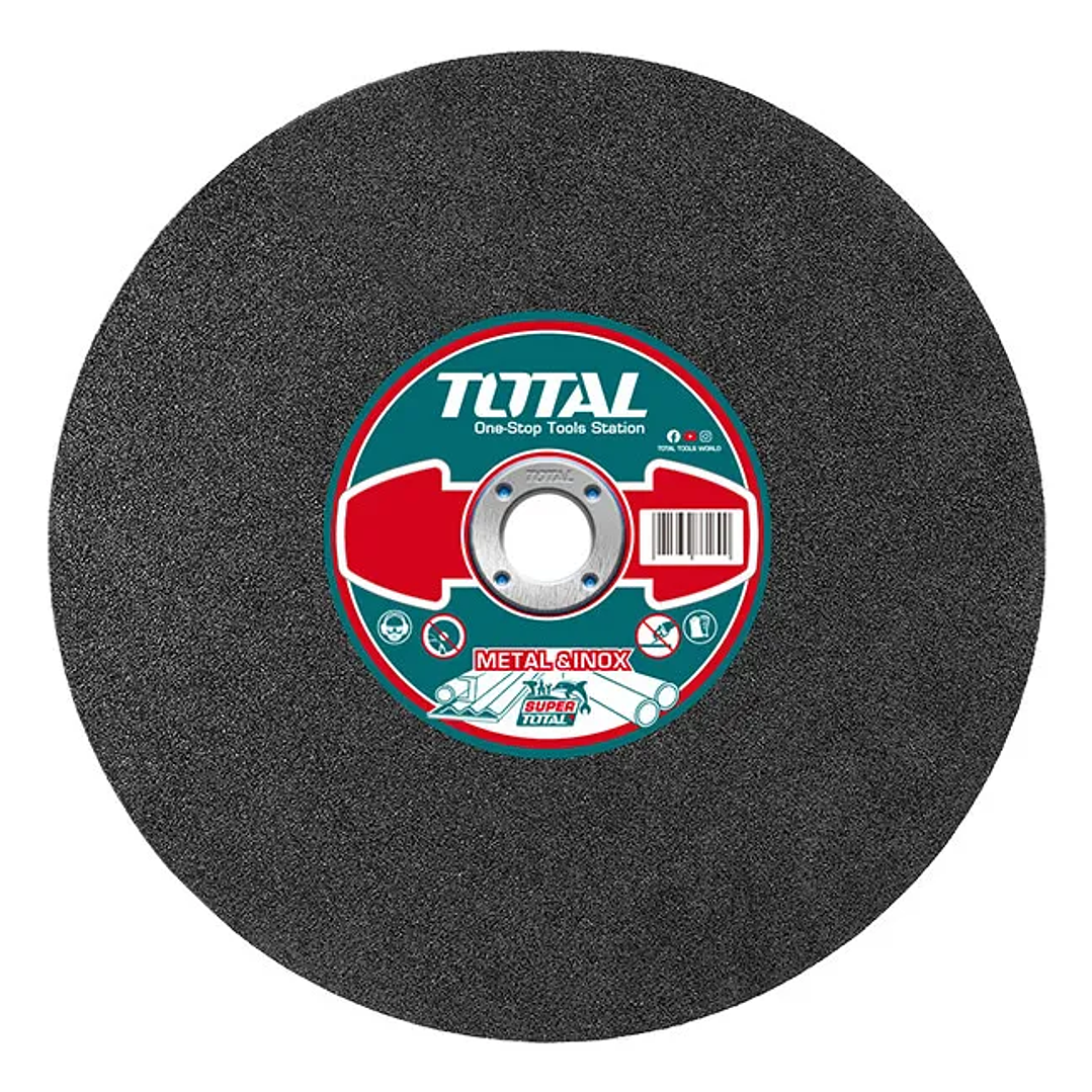 Disco Abrasivo De Corte Metal 355mm Total Color Negro 1