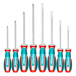Set Juego Destornilladores 8 Piezas Total Tksds0846