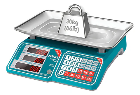 Pesa Balanza Bascula Digital 30kg Total Tesa3301 Color Pantone 322c