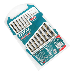Juego De Brocas 19 Piezas P/ Metal Hss Total Taksdb9195