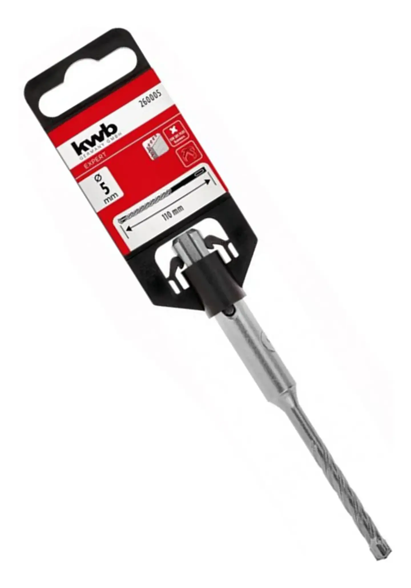 Broca Para Concreto Sds Plus 5mm Kwb 260005 1