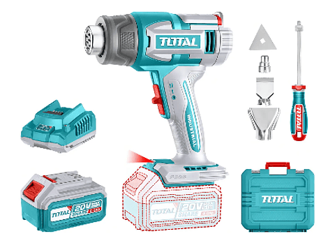 Pistola De Calor 20v Batería + Cargador Total