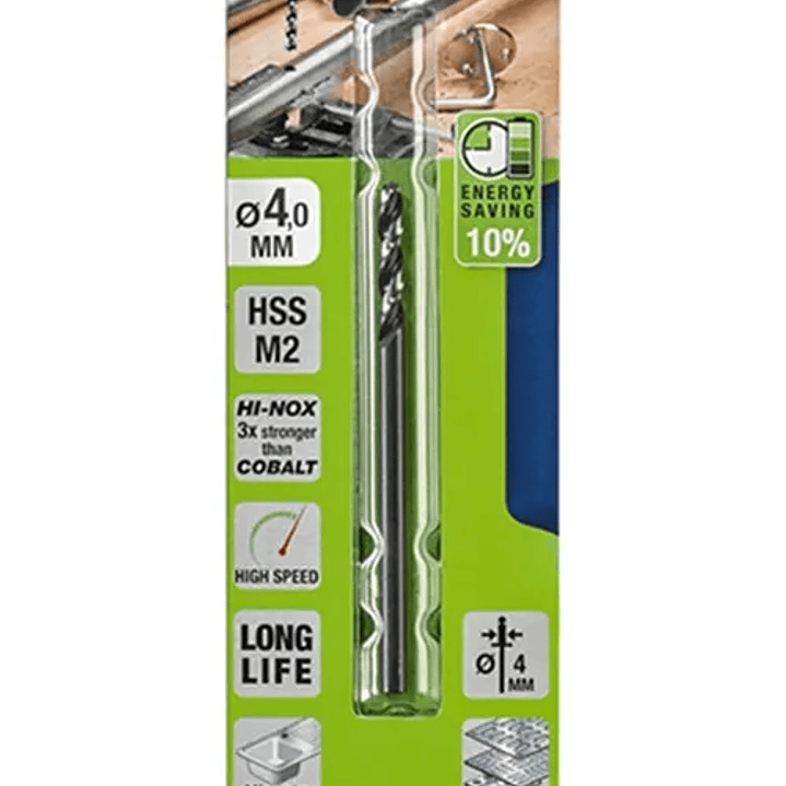 Broca Para Metal Hss 4mm Kwb 258640 1