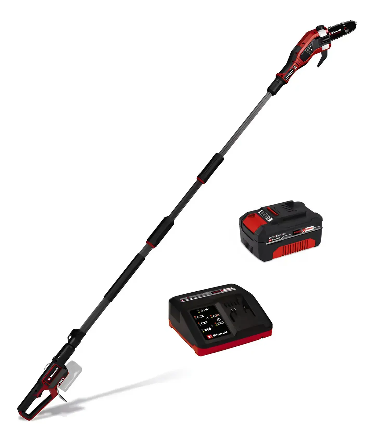 Podador Altura 18v Gp-lc 18/20 Li T Bl-solo Cargador + batería Einhell  1