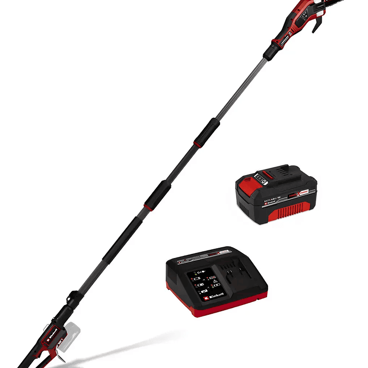 Podador Altura 18v Gp-lc 18/20 Li T Bl-solo Cargador + batería Einhell  1