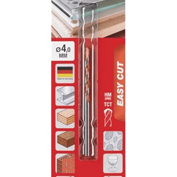 Broca Multiuso Construcción 4mm Kwb 1