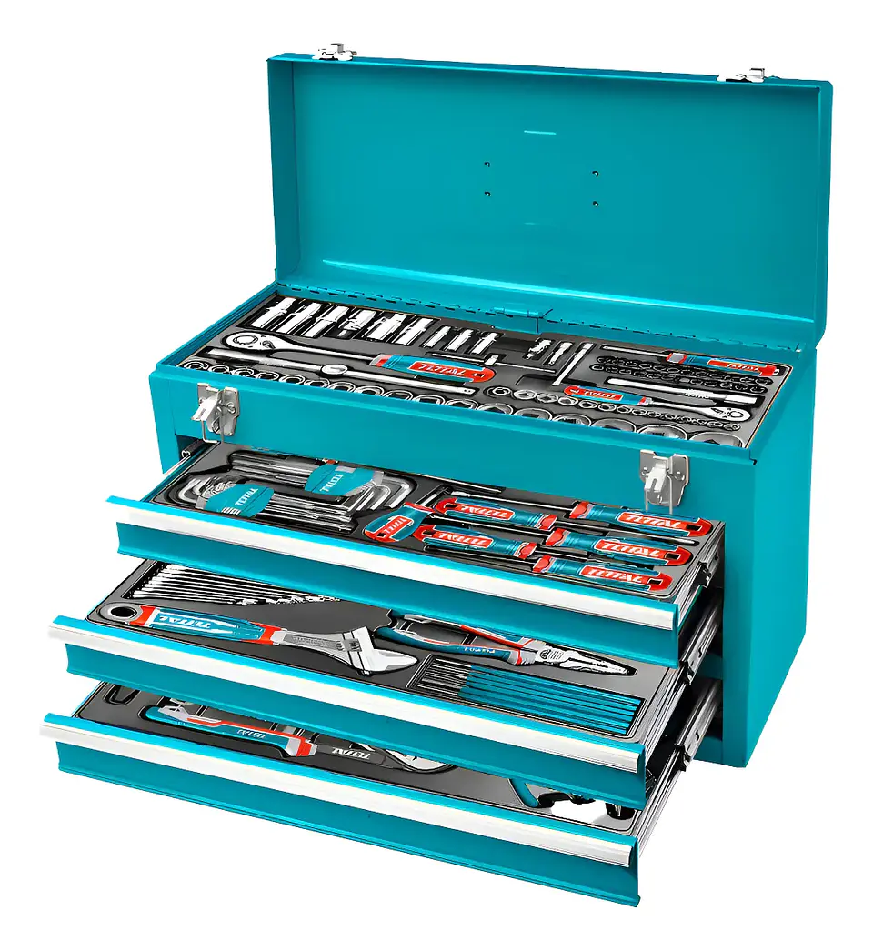 Caja De Herramientas 132 Piezas Total Thptcs71321 1
