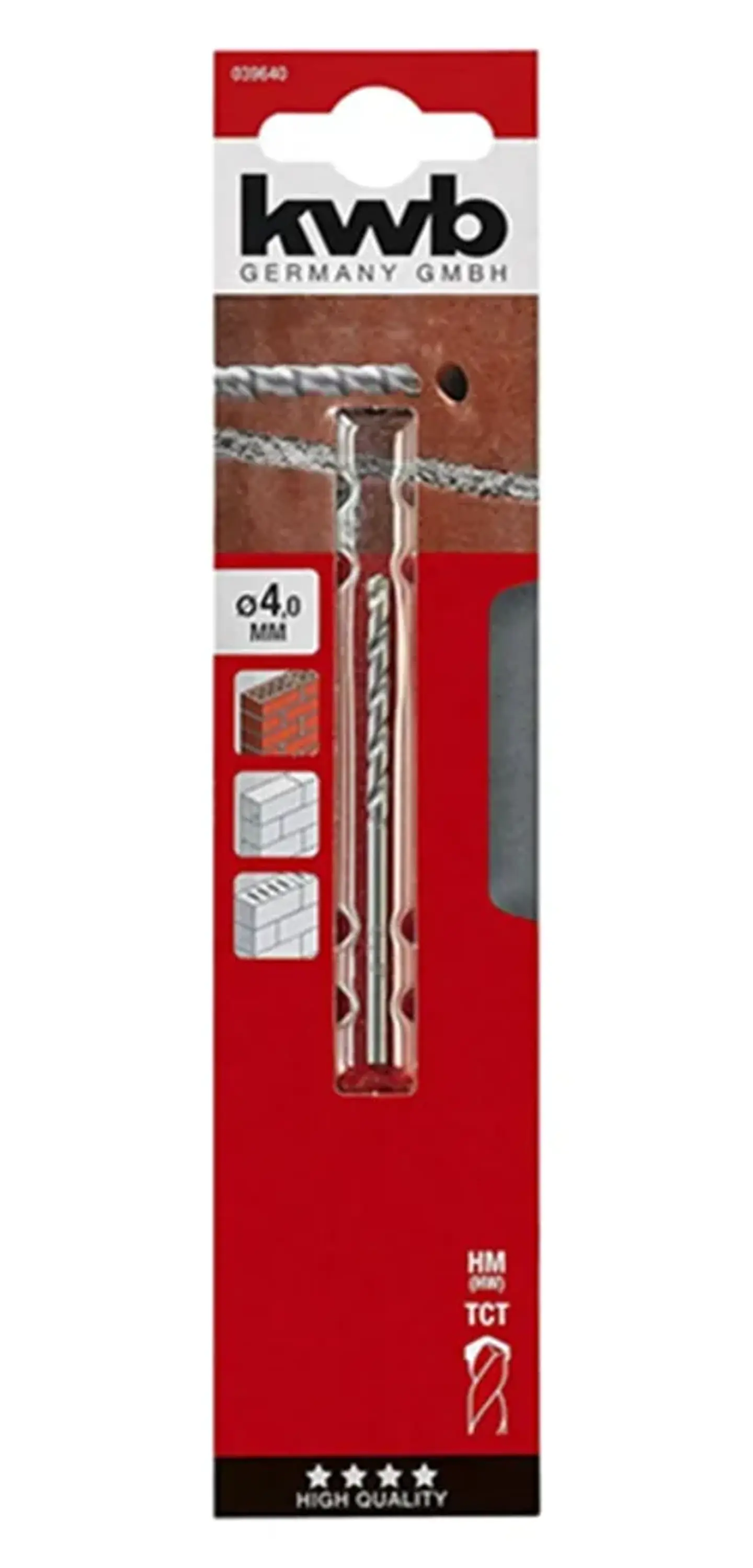 Broca Para Concreto 4mm Kwb 039640 1