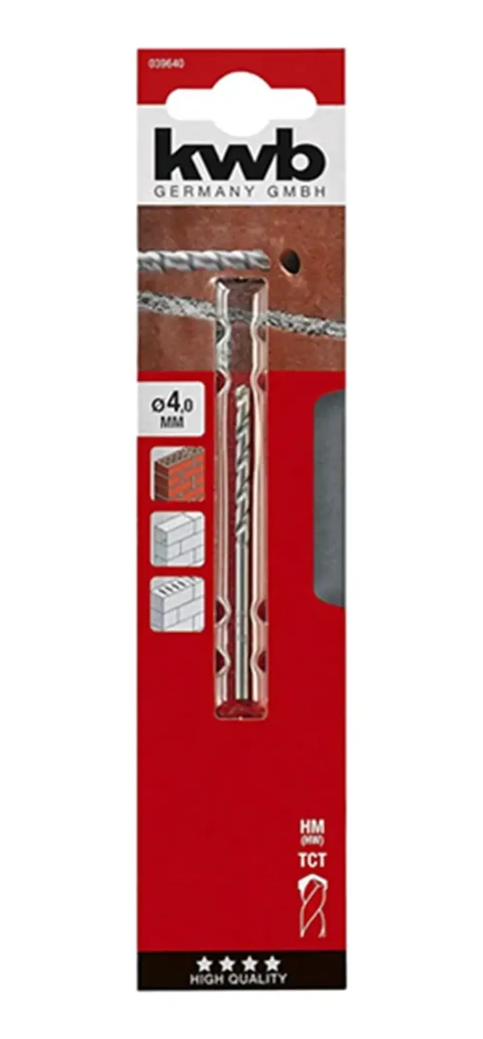 Broca Para Concreto 4mm Kwb 039640 1