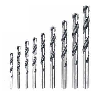 Juego De Brocas 9 Piezas Para Metal Hss Total Tacsd0095