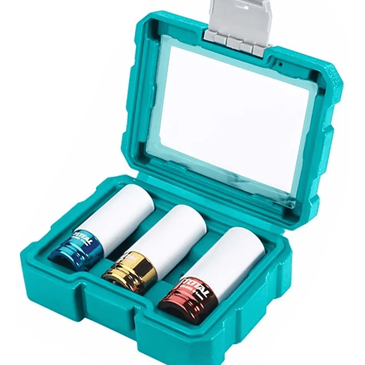 Kit Juego Dados Impacto Para Llantas 1/2 3pcs Total 1