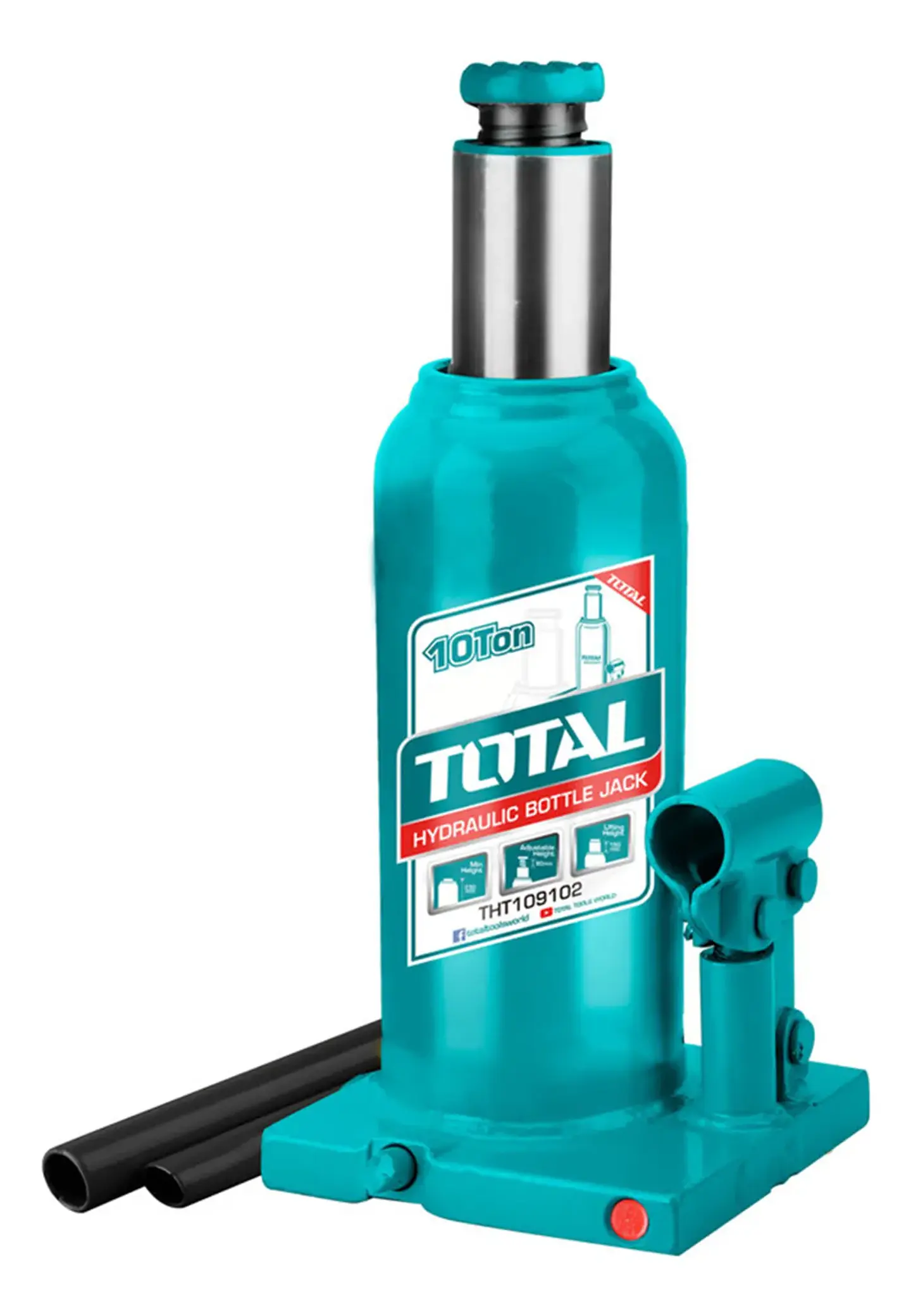 Gata Hidráulica Tipo Botella 10 Toneladas Total 1