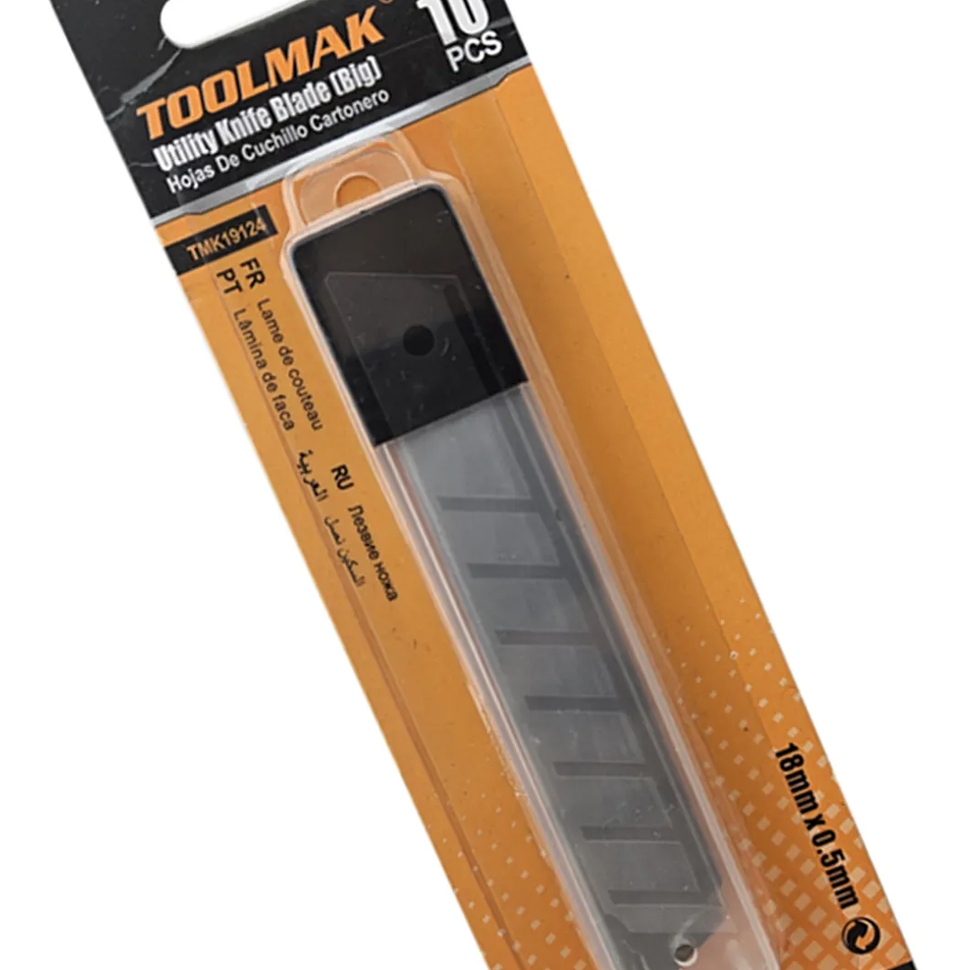 Repuesto Hoja Cuchillo Cartonero Corta Cartón 18mm Toolmak  1