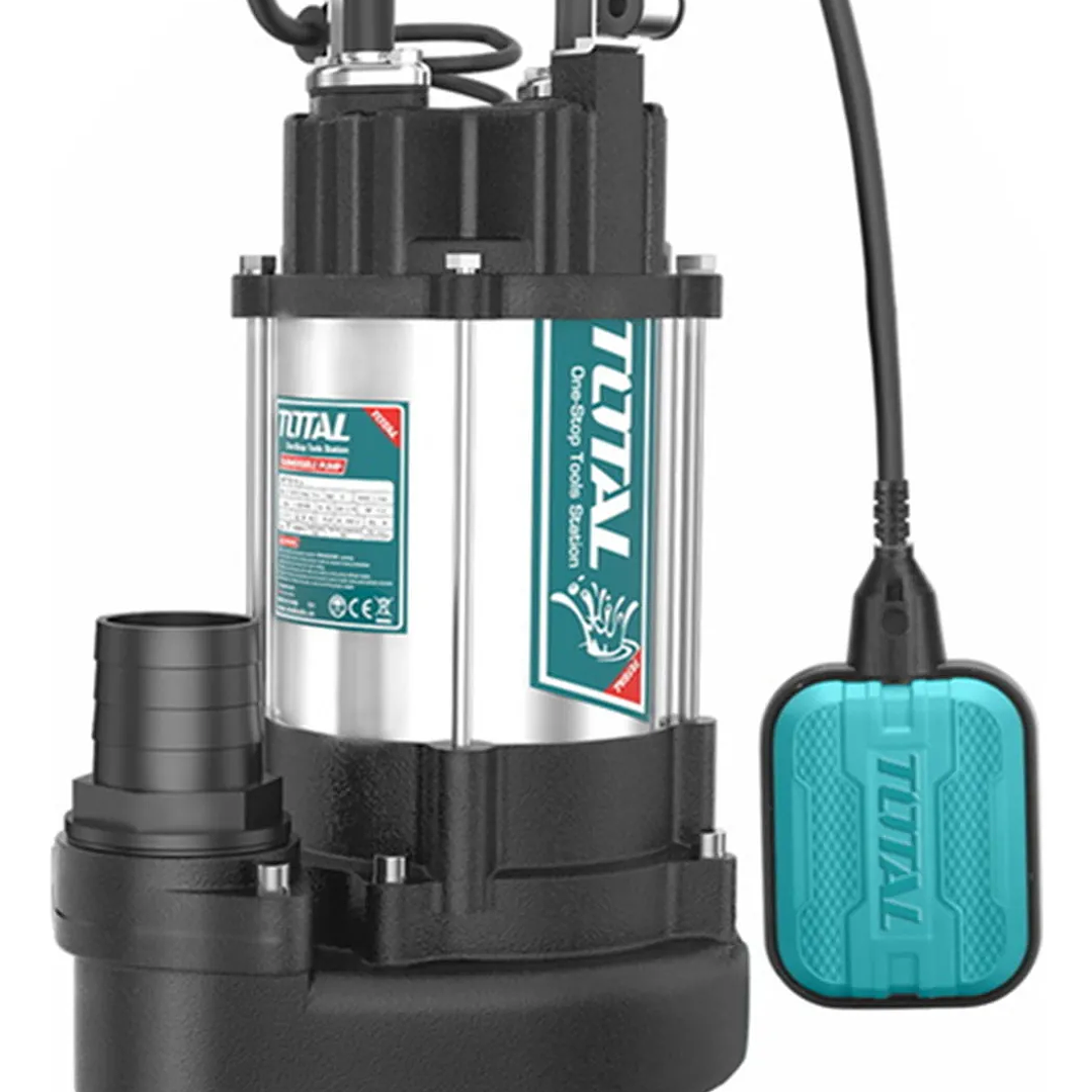 Bomba Sumergible De Aguas Sucias 1100w Total 1