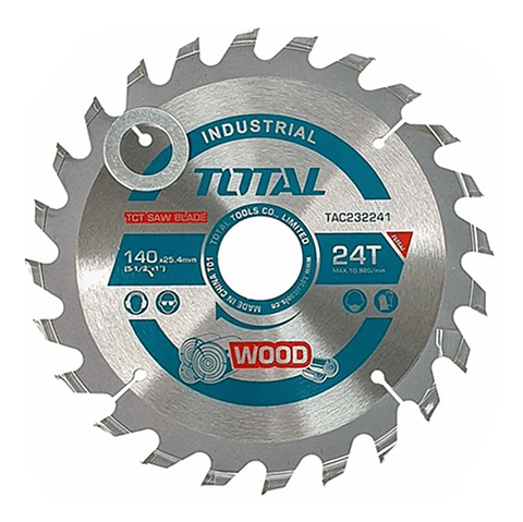 Disco De Corte Sierra 5 1/2 140mm 24 Dientes Total 