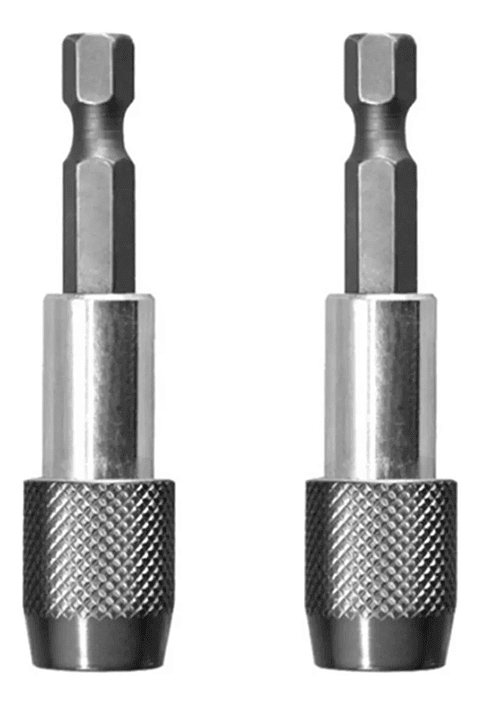 Porta Puntas Magnético Hexagonal 60mm 1/4 2 Pcs Total