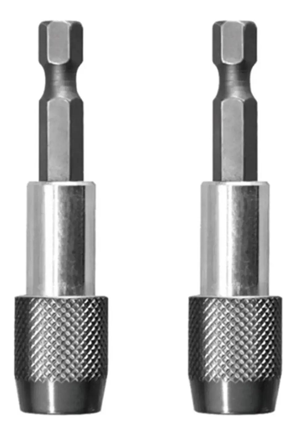 Porta Puntas Magnético Hexagonal 60mm 1/4 2 Pcs Total 1