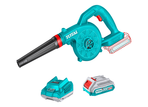 Soplador Inalámbrico 20v Batería + Cargador Total 
