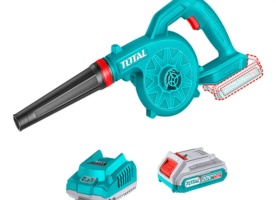 Soplador Inalámbrico 20v Batería + Cargador Total  1