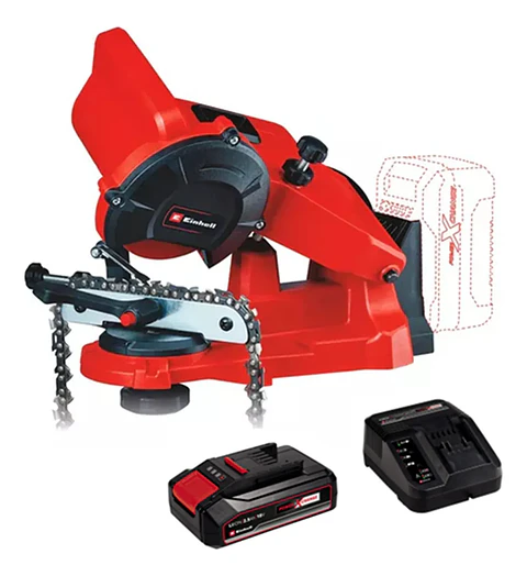 Afilador De Cadena Motosierra 18v Ge-cs 18 Li-solo Batería + Cargador