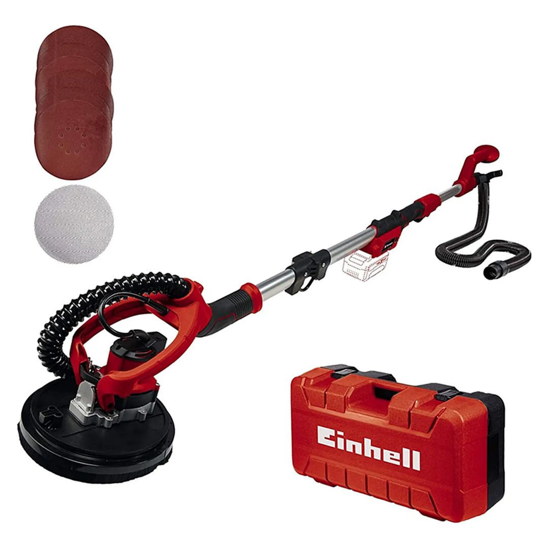 Lijadora Paneles De Yeso Techo Pared 18v Einhell Color Rojo 1