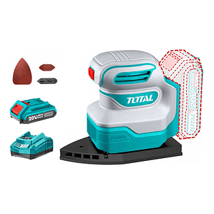 Lijadora Orbital De Palma 20v Batería + Cargador Total 