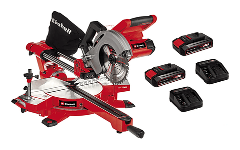 Sierra Ingleteadora Telescópica 36v Batería + Cargador Einhell
