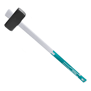 Combo Martillo Mazo Mango Fibra 5kg Total Tht72056d