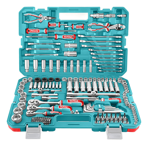 Kit De Herramientas Combinadas 156 Piezas Total 