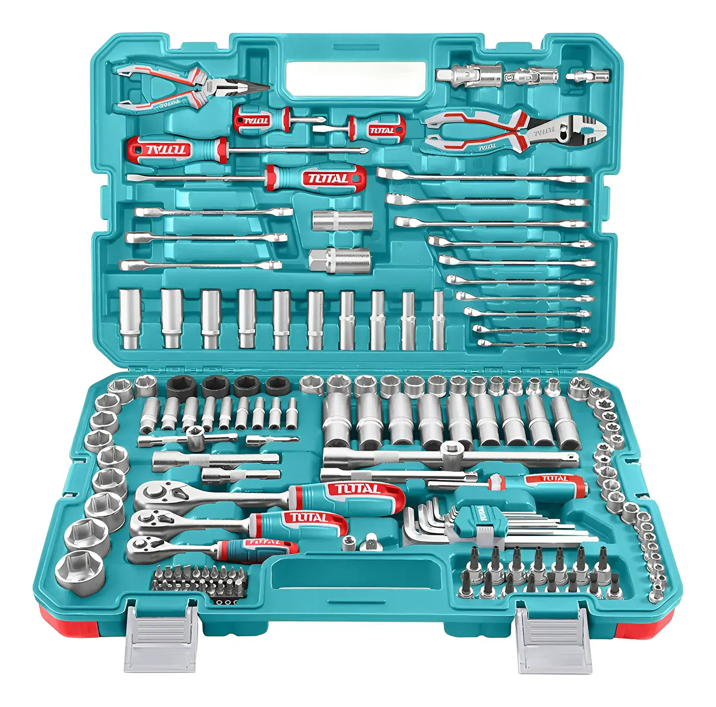 Kit De Herramientas Combinadas 156 Piezas Total  1