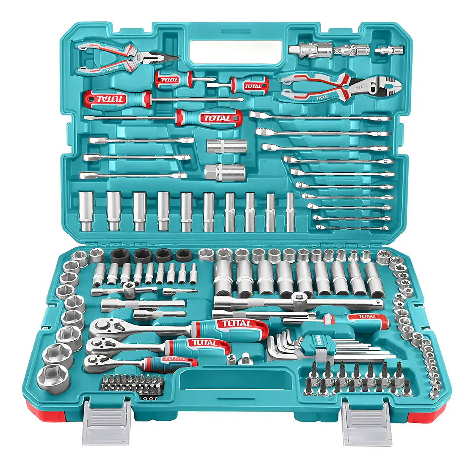 Kit De Herramientas Combinadas 156 Piezas Total  1