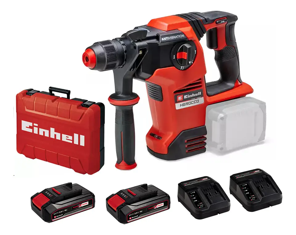 Rotomartillo Inalámbrico 36v Sds Plus Batería + Cargador Einhell 1