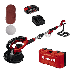 Lijadora Paneles De Yeso Techo Pared 18v Batería + Cargador Einhell