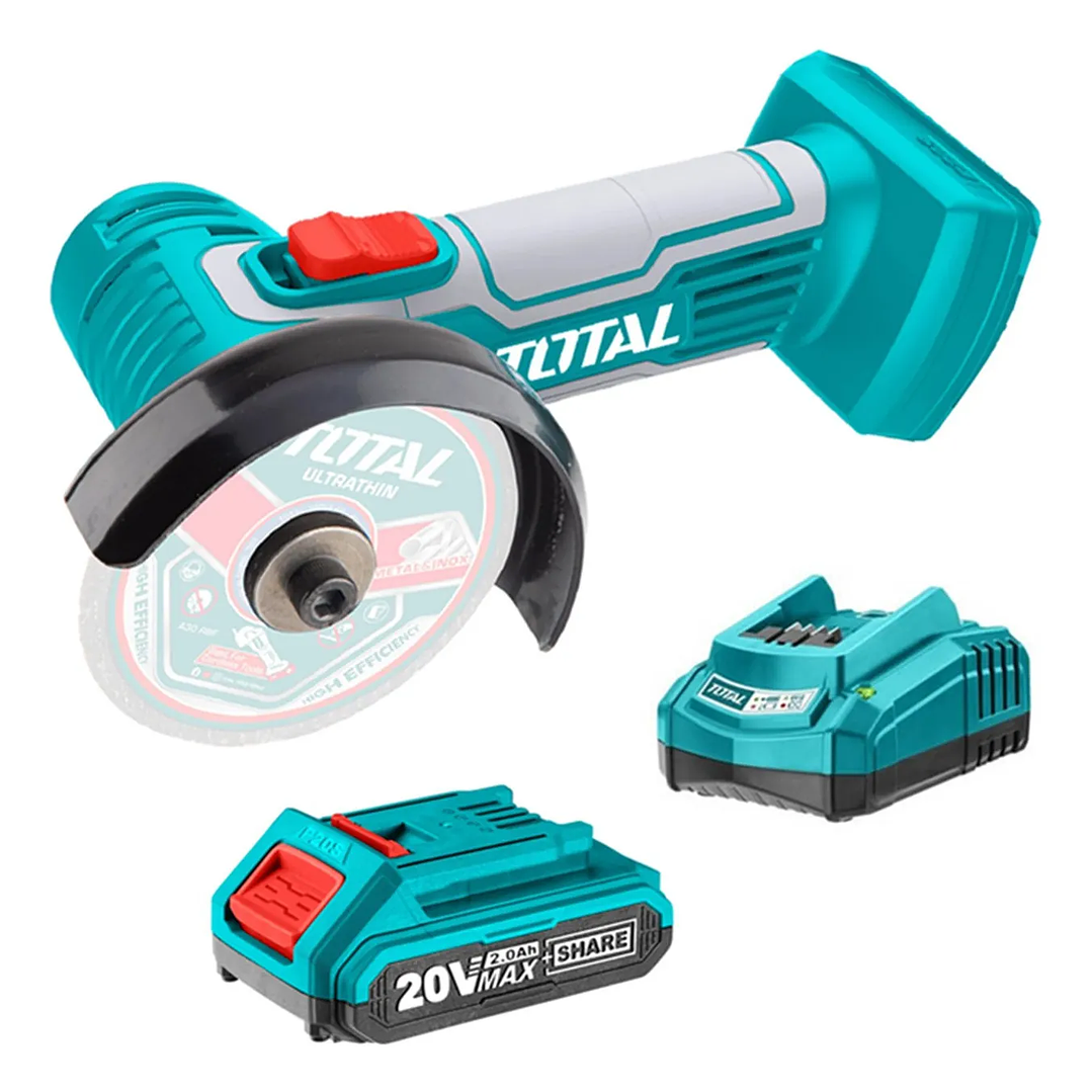 Mini esmeril 3 Pulgadas 20v + Batería + Cargador Total  1