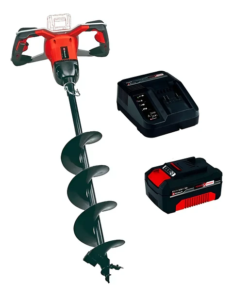 Barreno Ahoyador 18v Batería + Cargador Einhell 