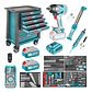 Caja De Herramientas 369 Piezas + Llave Impacto 850nm Total  - Miniatura 1