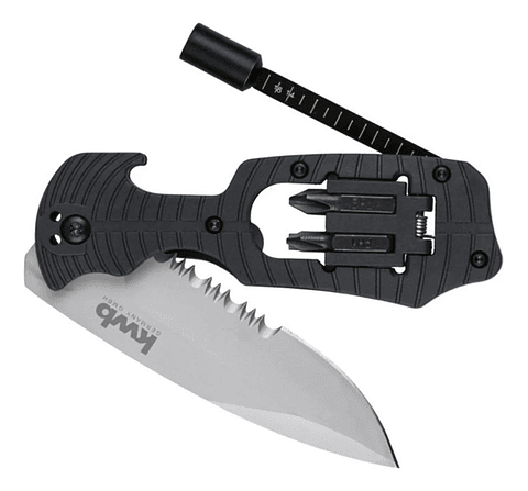 Navaja Cuchillo Plegable Con Porta Puntas Kwb 016620