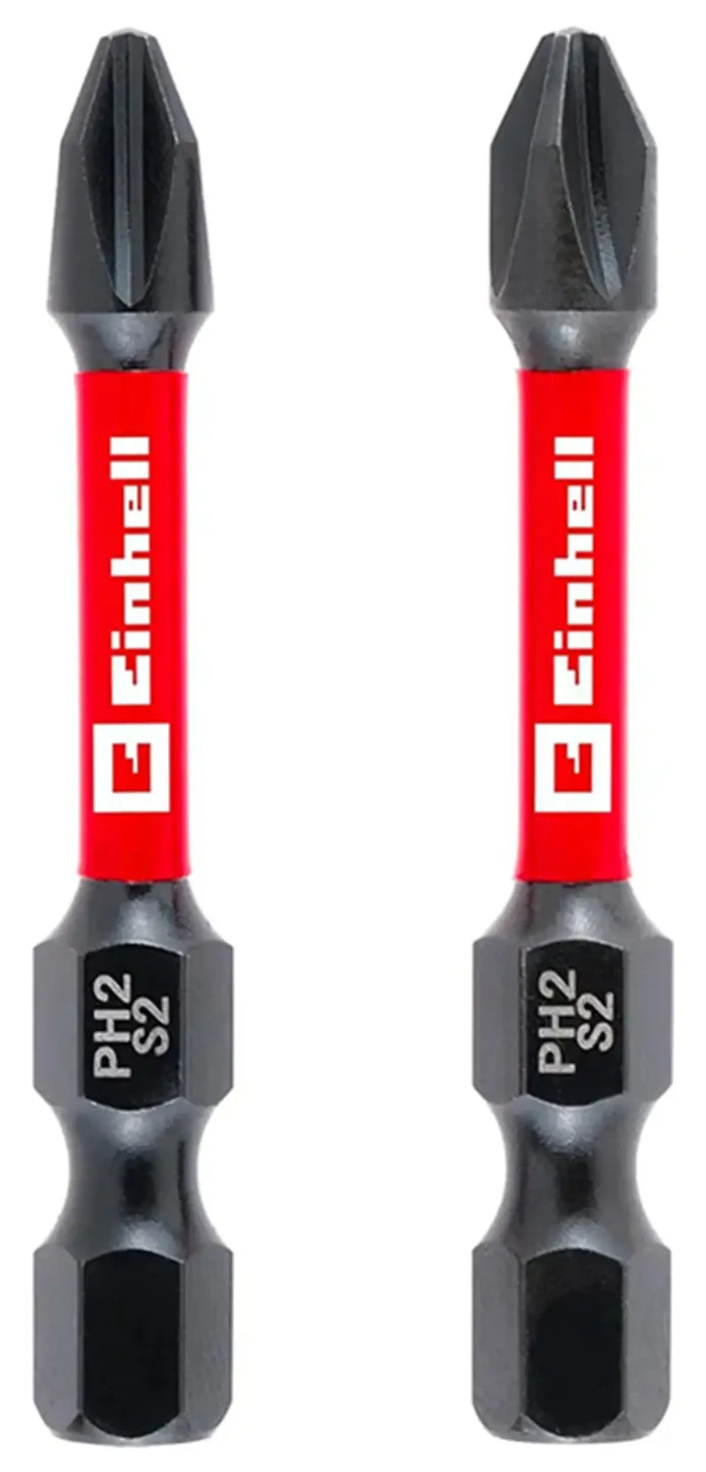 Set 2 Puntas Phillips Torsión Ph2 50 Mm Einhell 131170 1