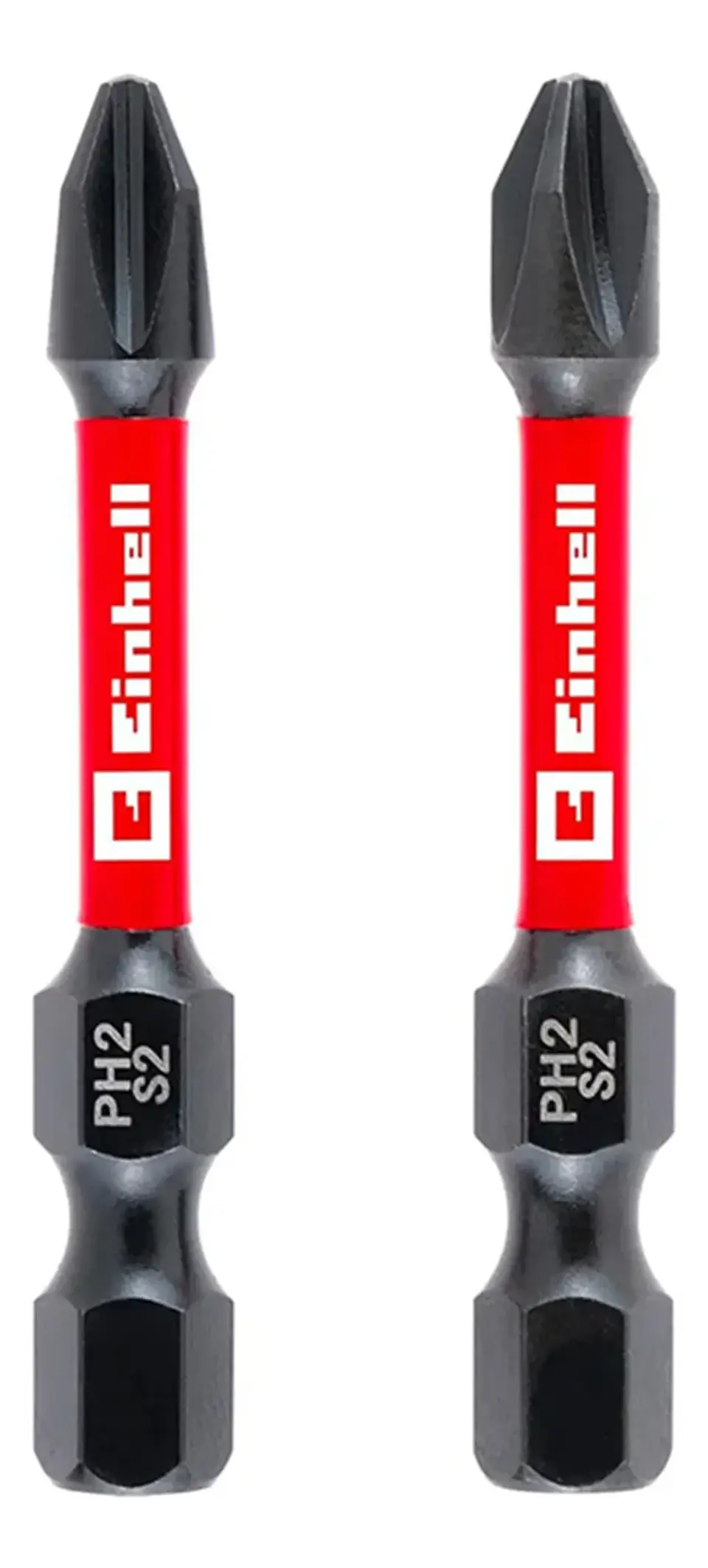 Set 2 Puntas Phillips Torsión Ph2 50 Mm Einhell 131170 1