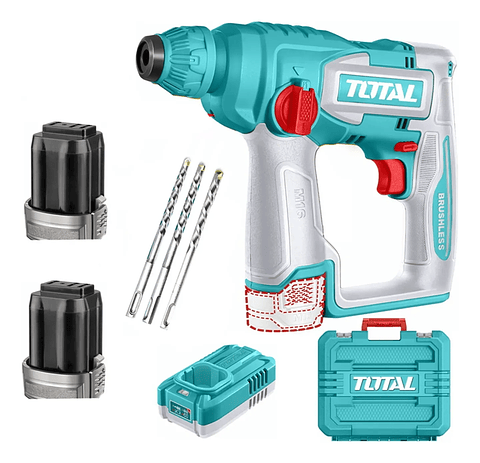 Rotomartillo 16v Sds Plus 18mm 1.8j Total 