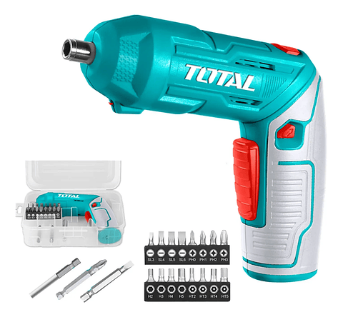 Destornillador Atornillador Inalámbrico 4v Total