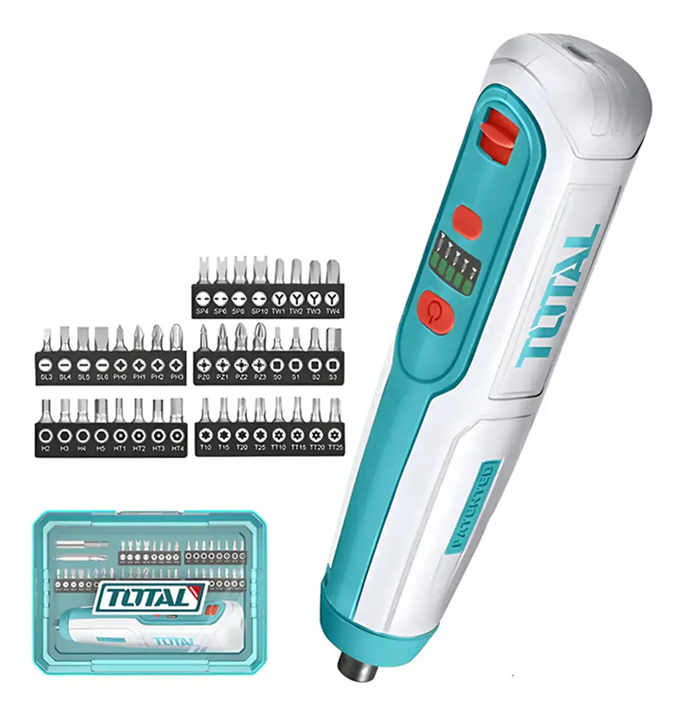 Destornillador Atornillador Tipo Lápiz 4v + 43pcs Total  1