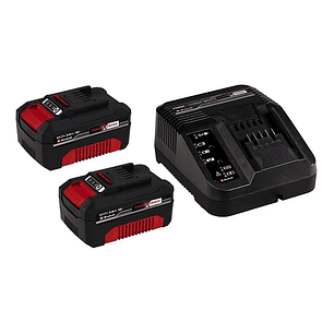 Kit Cargador + 2 Baterias 18v 3.0ah Einhell 4512098