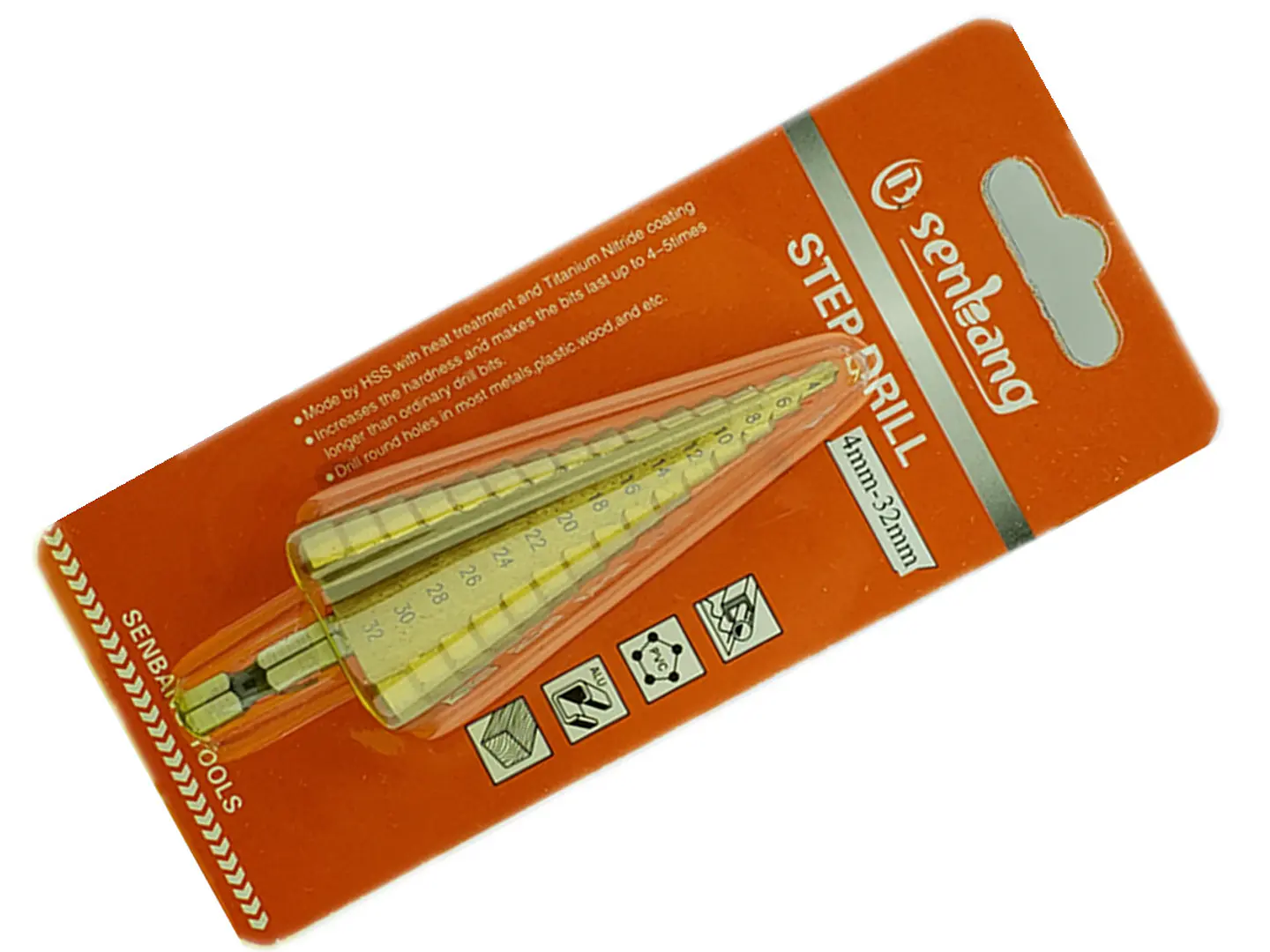 Broca Escalonada 4-32mm SENBANG 4