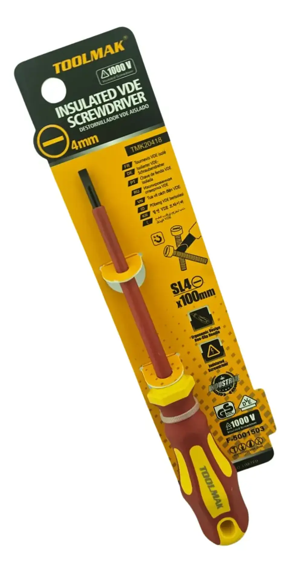 DESTORNILLADOR ELECTRICO SL4 100MM TOOLMAK TMK20418 1